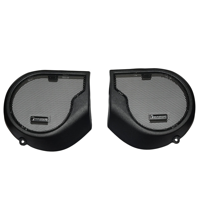 DIAMOND AUDIO - DHDSG24 - 2024+ Harley Davidson® Street Glide Faring Grills W/Diamond Logo (Pair)
