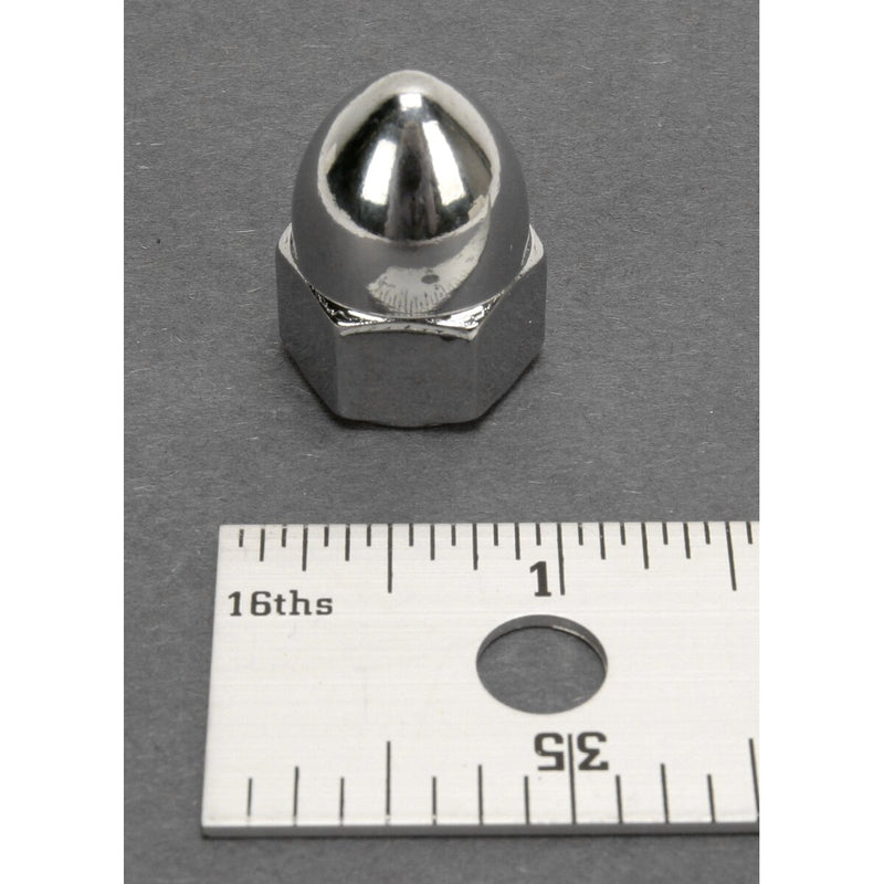 DRAG SPECIALTIES Chrome Ware Acorn Nut - 1/2"-20 - SAE