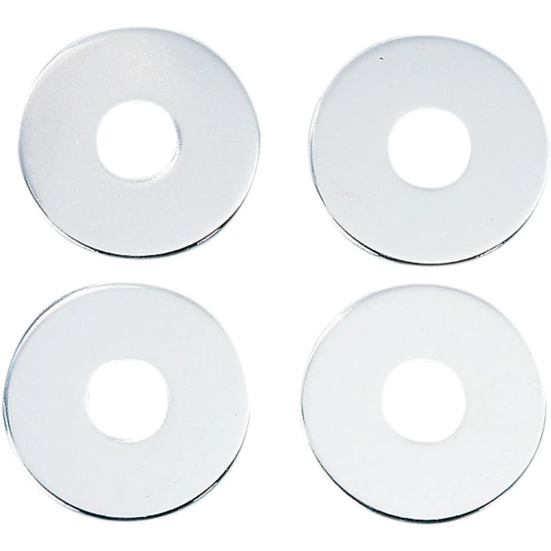 DRAG SPECIALTIES Washer - Chrome - 7/8" - 4 Pack