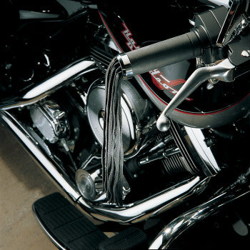DRAG SPECIALTIES Handlebar Grip End Cap with 12" Fringe - OEM Grips