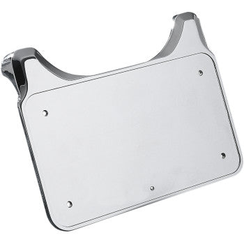 DRAG SPECIALTIES Billet License Plate Mount - Chrome
