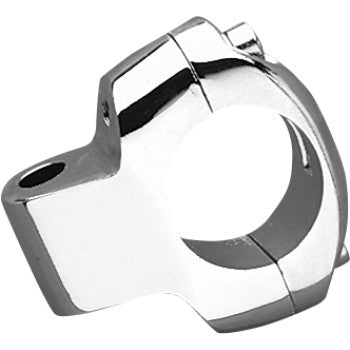 DRAG SPECIALTIES Miller's Two-Piece Mirror Clamp - Chrome