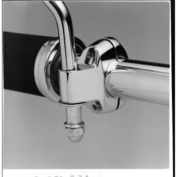 DRAG SPECIALTIES Miller's Two-Piece Mirror Clamp - Chrome