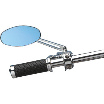 DRAG SPECIALTIES Stealth II Mirror - Oval - 6" Stem