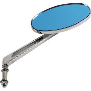 DRAG SPECIALTIES Stealth II Mirror - Oval - 6" Stem