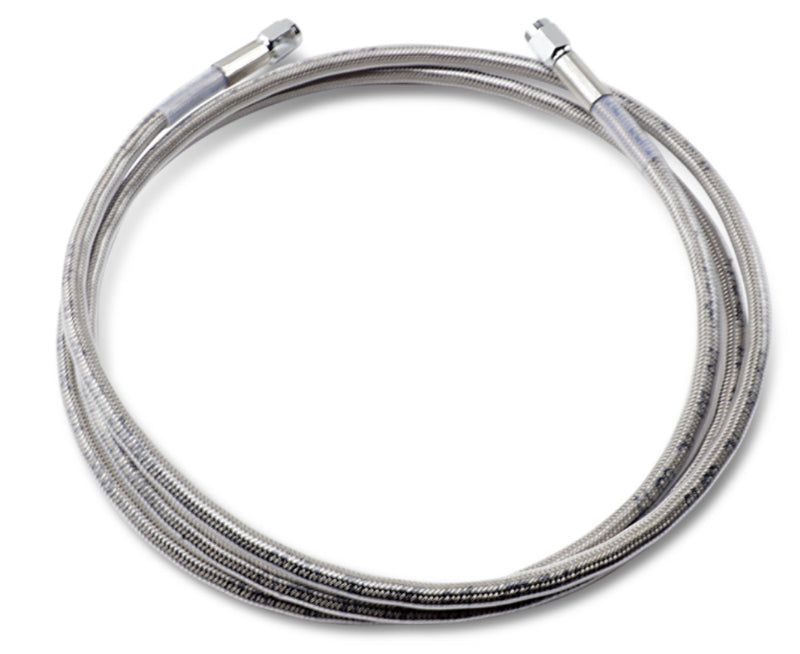 DRAG SPECIALTIES Universal Stainless Steel Brake Line - Clear Coated - 72"