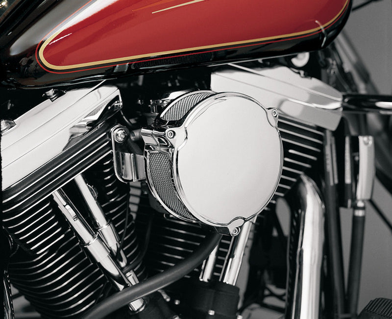 DRAG SPECIALTIES High Performance 6" Dragtron II Air Cleaner Kit - Chrome