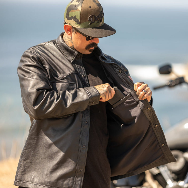 Leather Shirt