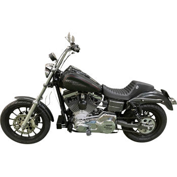 ULTRACOOL 3.0 Below Regulator Mount Oil Cooler with Fan Kit - Gloss Black - Dyna '93-'17