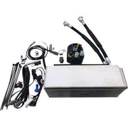 ULTRACOOL 3.0 Below Regulator Mount Oil Cooler with Fan Kit - Dyna '93-'17 - Chrome