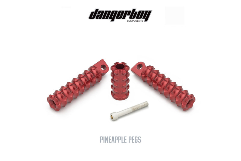 DANGERBOY - Pineapple Peg Sets Dyna / Softail / Sportster / V-Rod