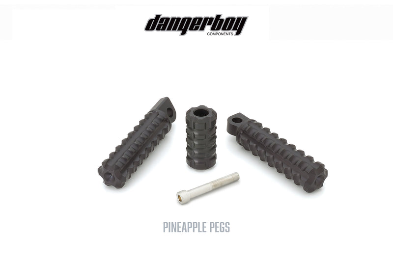 DANGERBOY - Pineapple Peg Sets Dyna / Softail / Sportster / V-Rod