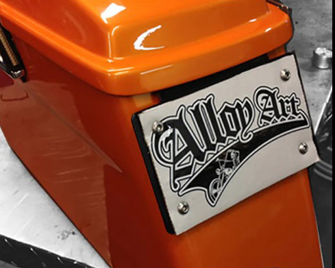 ALLOY ART The Down Low Removable License Plate Mount