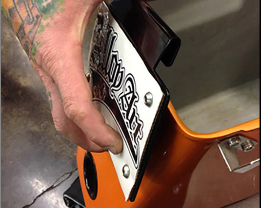 ALLOY ART The Down Low Removable License Plate Mount