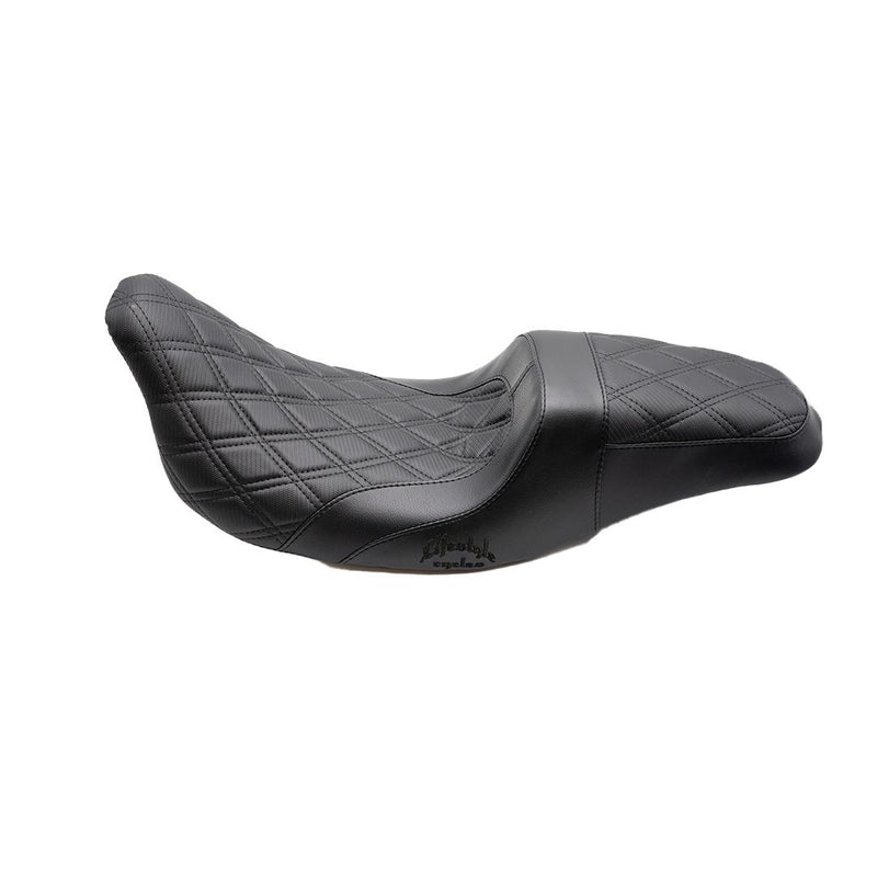 LIFESTYLE CYCLES - Performer Seat Touring Carbon - Black Stitch - Touring '08-'23
