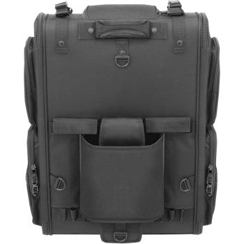 SADDLEMEN S3500 Tactical Sissy Bar Bag - Black