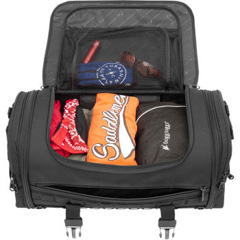 SADDLEMEN TR3300 Tactical Deluxe Rack Bag - Black