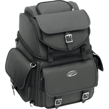 SADDLEMEN BR3400EX Combination Backrest, Backseat, and Sissy Bar Bag