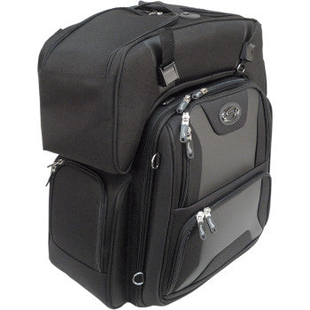 SADDLEMEN FTB3600 Sport Sissy Bar & Combo Bag