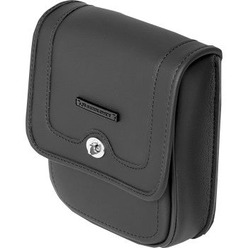 SADDLEMEN Handlebar Bag - 9" x 8" x 2" - Black