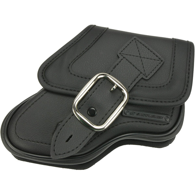 SADDLEMEN Swing Arm Bag - Black -Dyna '06-'17