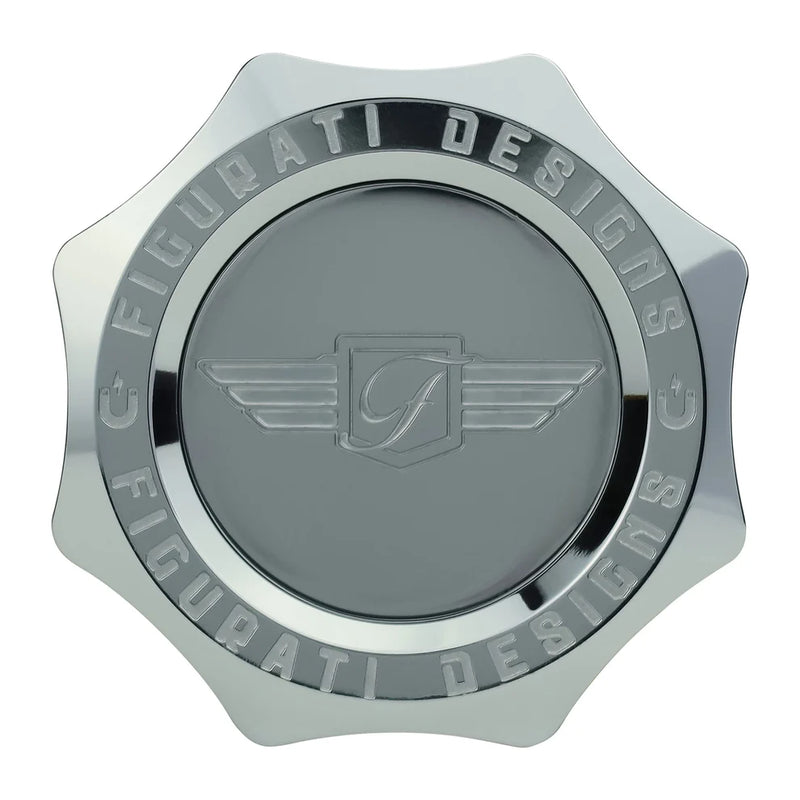 FIGURATI DESIGNS - Twin Cam '07-'16 Touring/Trike - Oil Dipstick - Smooth - Curved - Polished