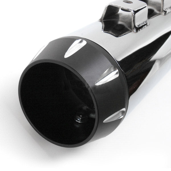 BASSANI XHAUST Road Rage II Mega Power 2:1 Exhaust System - Chrome - '95-'16 TOURING