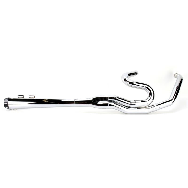 BASSANI XHAUST Road Rage II Mega Power 2:1 Exhaust System - Chrome - '95-'16 TOURING