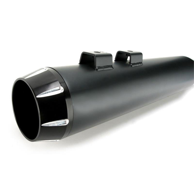 BASSANI XHAUST Road Rage II Mega Power 2:1 Exhaust System - Black - '95-'16 TOURING