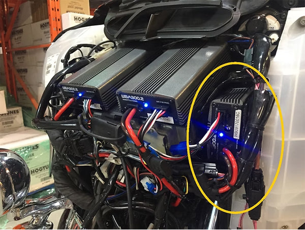 HOGTUNES Amplifier Side Mounting Plate - FLH '14-'23