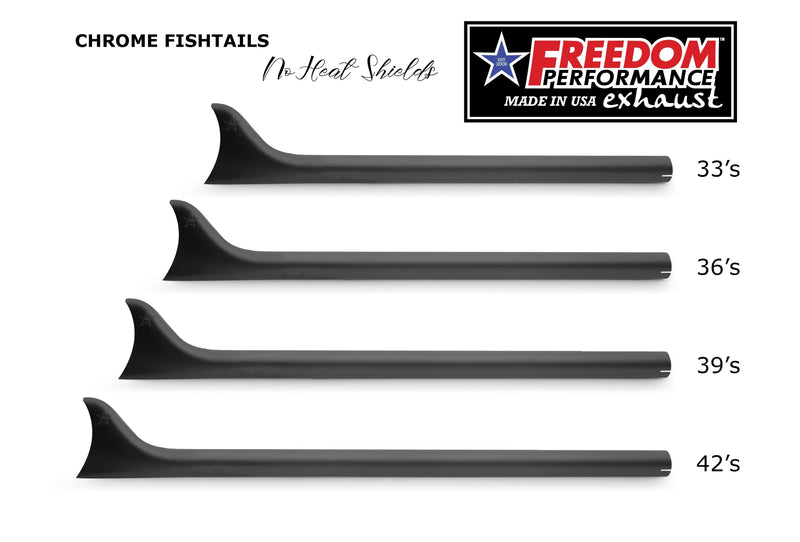 HARLEY SOFTAIL FISHTAILZ 1.875" SLIP-ONS CHECK DESCRIPTION FOR FITMENT