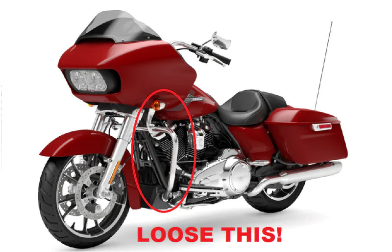 PAUL YAFFE BAGGER NATION Stealth Fairing Support Bar - Fairing - Road Glide '15-'23