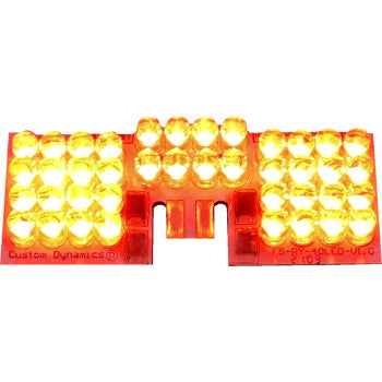 CUSTOM DYNAMICS LED Insert Rear Fender Tip Light - Red