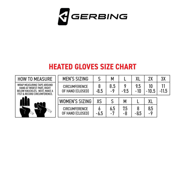 GERBING HEATED CLOTHING 7V S7 Battery Heated Gloves