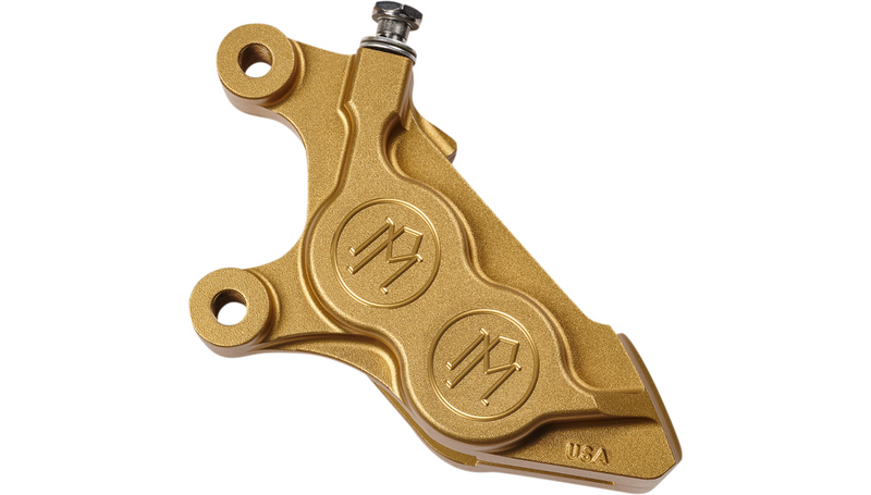 PERFORMANCE MACHINE (PM) 4 Piston Direct Bolt-On Front Calipers ( LEFT )