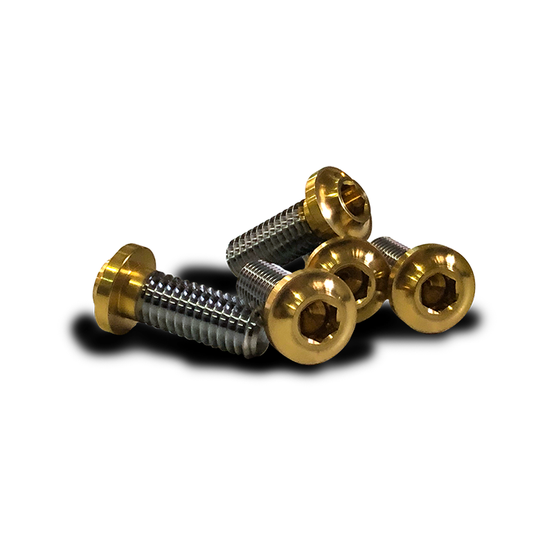 Gold USA Titanium bolts