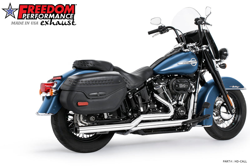 FREEDOM EXHAUST - SOFTAIL 2.5" SLIP-ONS 2018-PRESENT *FITS FREEDOM HEADERS ONLY*