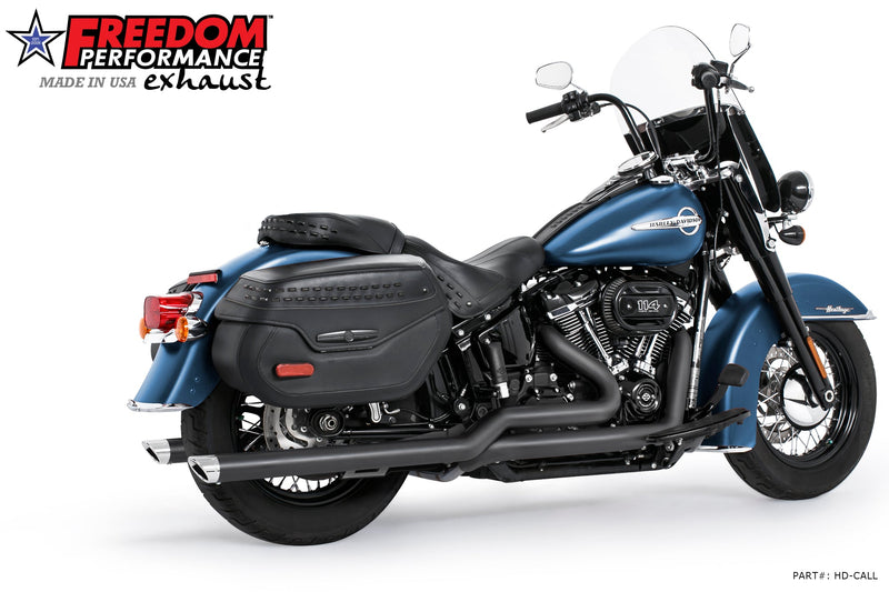FREEDOM EXHAUST - SOFTAIL 2.5" SLIP-ONS 2018-PRESENT *FITS FREEDOM HEADERS ONLY*