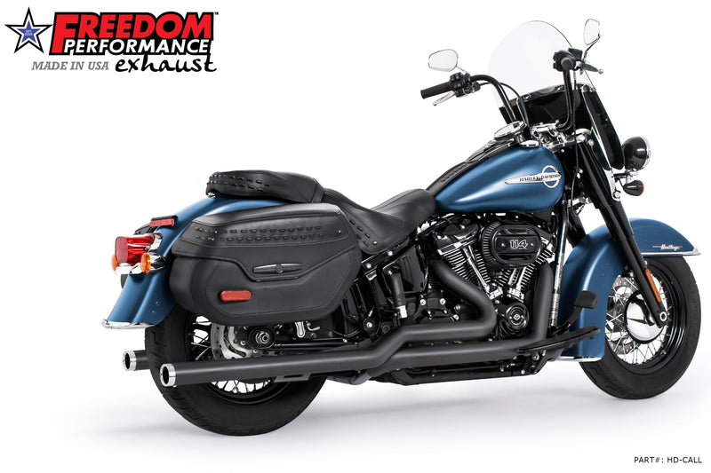 FREEDOM EXHAUST - SOFTAIL 2.5" SLIP-ONS 2018-PRESENT *FITS FREEDOM HEADERS ONLY*