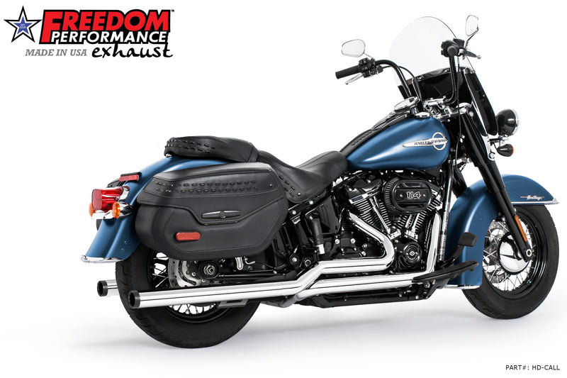 FREEDOM EXHAUST - SOFTAIL 2.5" SLIP-ONS 2018-PRESENT *FITS FREEDOM HEADERS ONLY*