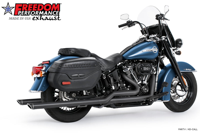 FREEDOM EXHAUST - SOFTAIL 2.5" SLIP-ONS 2018-PRESENT *FITS FREEDOM HEADERS ONLY*