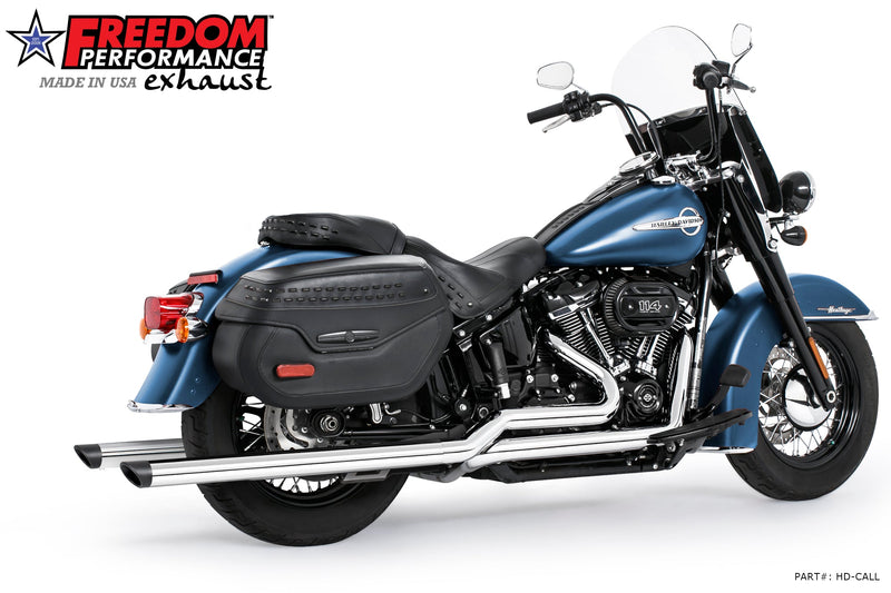 FREEDOM EXHAUST - SOFTAIL 2.5" SLIP-ONS 2018-PRESENT *FITS FREEDOM HEADERS ONLY*