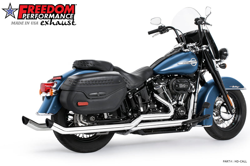 FREEDOM EXHAUST - SOFTAIL 2.5" SLIP-ONS 2018-PRESENT *FITS FREEDOM HEADERS ONLY*