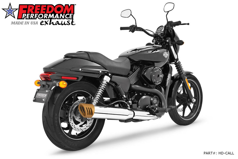 FREEDOM EXHAUST -  STREET SINGLE 4" SLIPONS