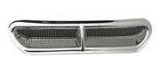 CUSTOM DYNAMICS Fairing Vent Cover with Stainless Steel Mesh - Chrome - FLH '14-'25
