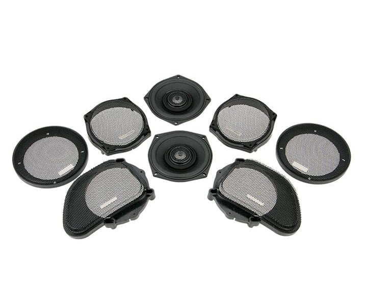 PRECISION POWER 1998-2013 Harley-Davidson® Speaker Upgrade Kit W/ Grills Touring Models / HD13.522