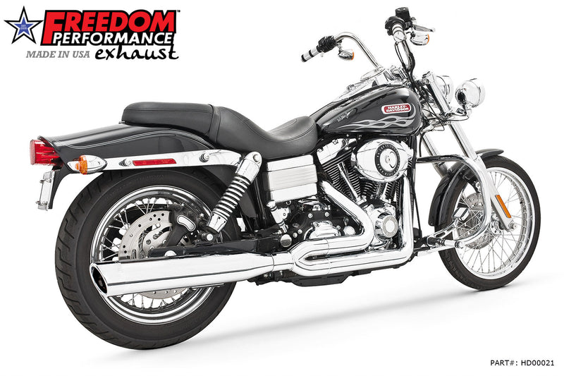 FREEDOM EXHAUST -  DYNA UNION 2-INTO-1 RIGHT-SIDE ONLY 1991-2017