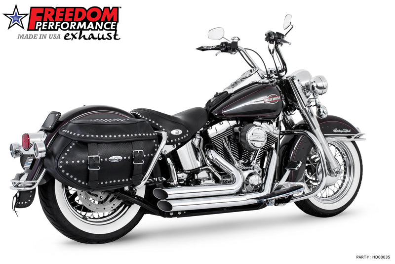 FREEDOM EXHAUST -  SOFTAIL AMENDMENT SIDE SLASH