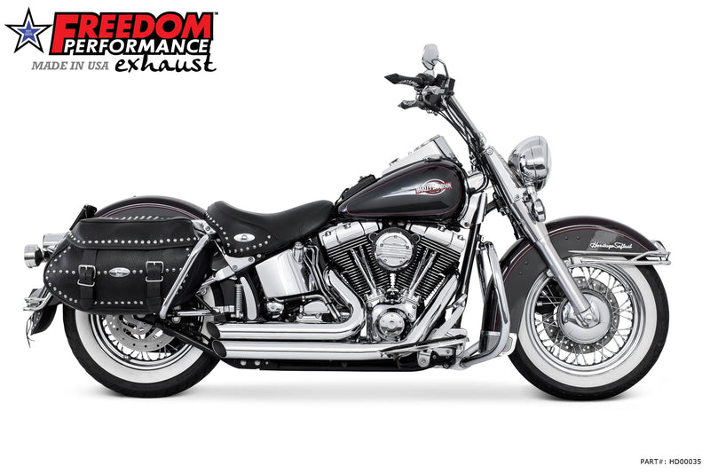 FREEDOM EXHAUST -  SOFTAIL AMENDMENT SIDE SLASH