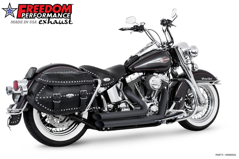 FREEDOM EXHAUST -  SOFTAIL AMENDMENT SIDE SLASH